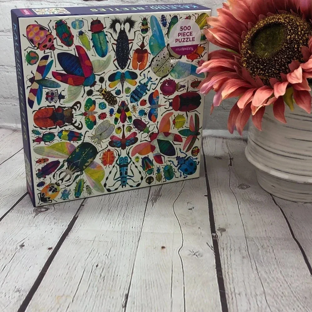 Mudpuppy 500pc puzzle insects bugs